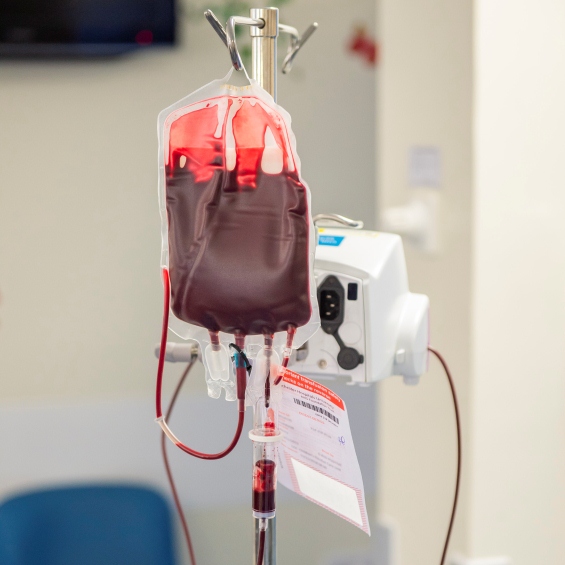 NHS blood transfusion