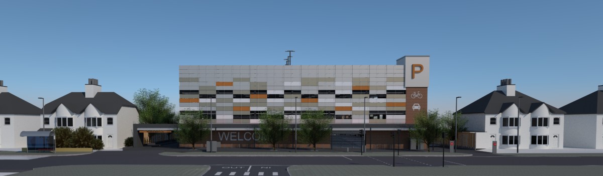 New Carpark front view