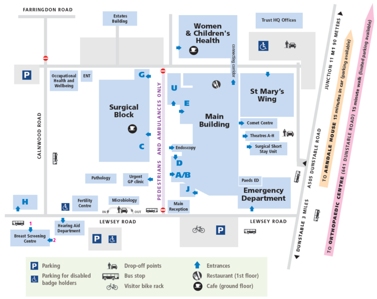 Changes To Main Patient Drop-off Point On Lewsey Road At The L&D ...