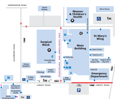 Lewsey Road closure - 1 and 2 October - Bedfordshire Hospitals NHS Trust