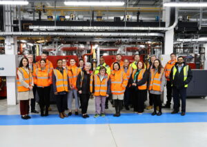 Staff at the opening of the Energy Centre
