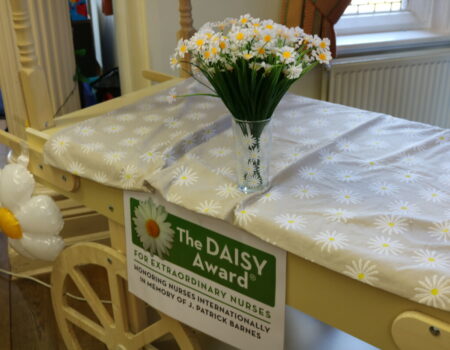 Daisies on the DAISY cart