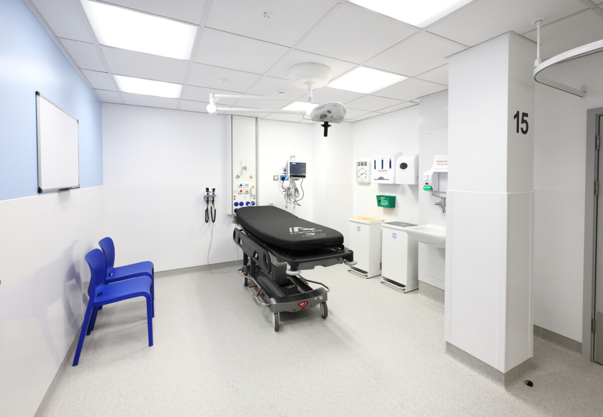 New treatment room in the Emergency Department