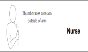 Makaton sign for nurse